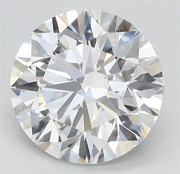 3.60ct Round Lab Grown Diamond (Colour D, Clarity IF, Cut ID, IGI Certified)