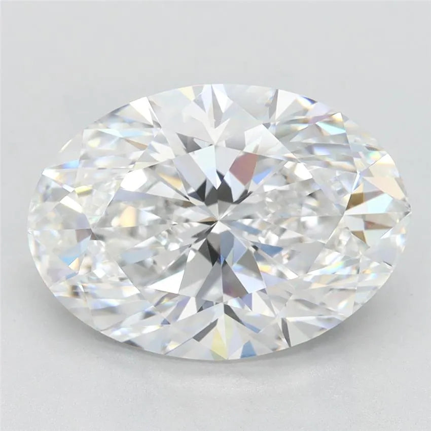 3.61ct Oval Lab Grown Diamond (Colour D, Clarity VVS1, GIA Certified)
