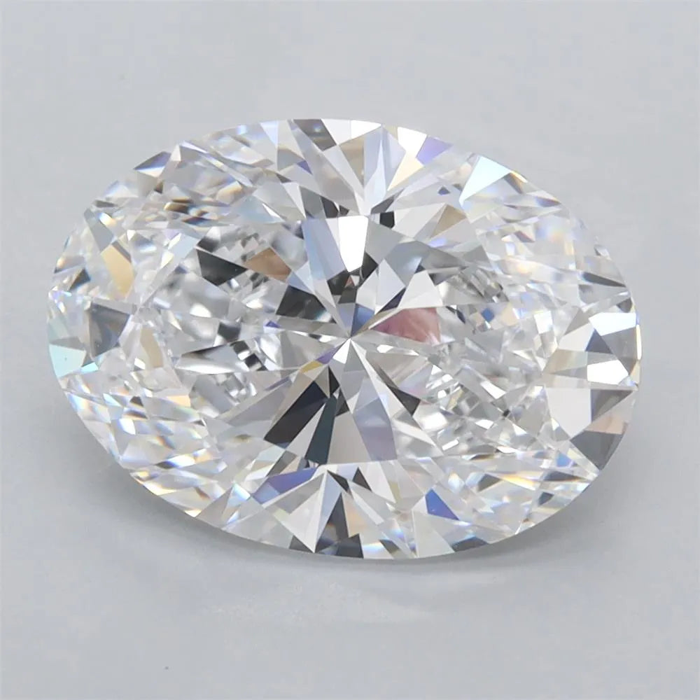 3.62ct Oval Lab Grown Diamond (Colour D, Clarity FL, IGI Certified)