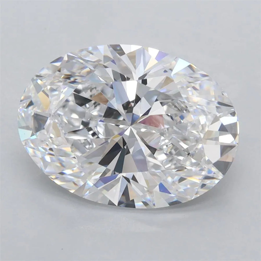 3.62ct Oval Lab Grown Diamond (Colour D, Clarity FL, IGI Certified)