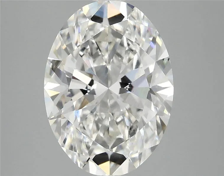 3.62ct Oval Lab Grown Diamond (Colour F, Clarity VVS2, IGI Certified)