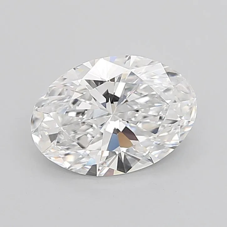 3.65ct Oval Lab Grown Diamond (Colour D, Clarity VVS1, Cut EX, IGI Certified)