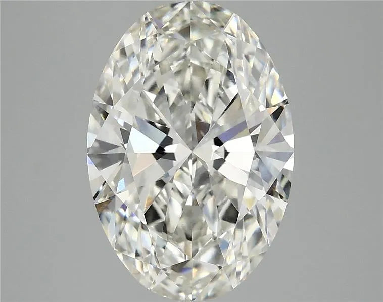 3.65ct Oval Lab Grown Diamond (Colour G, Clarity VVS2, IGI Certified)