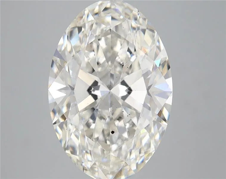 3.66ct Oval Lab Grown Diamond (Colour G, Clarity VS2, IGI Certified)