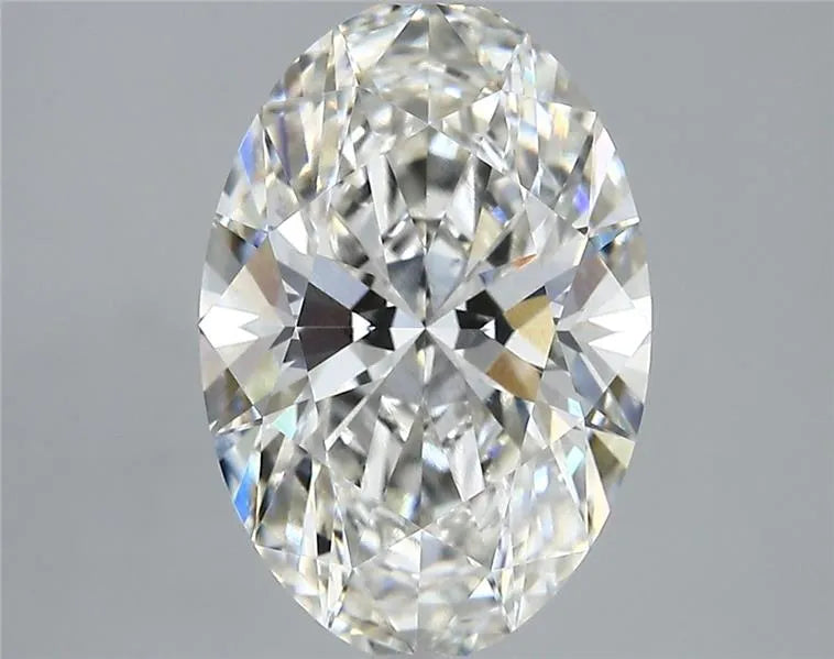 3.67ct Oval Lab Grown Diamond (Colour G, Clarity VVS2, IGI Certified)