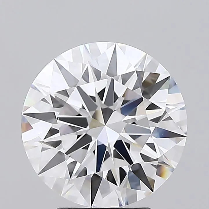 3.67ct Round Lab Grown Diamond (Colour E, Clarity IF, Cut ID, IGI Certified)