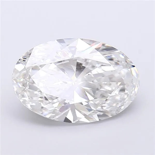 3.68ct Oval Lab Grown Diamond (Colour E, Clarity VVS2, IGI Certified)