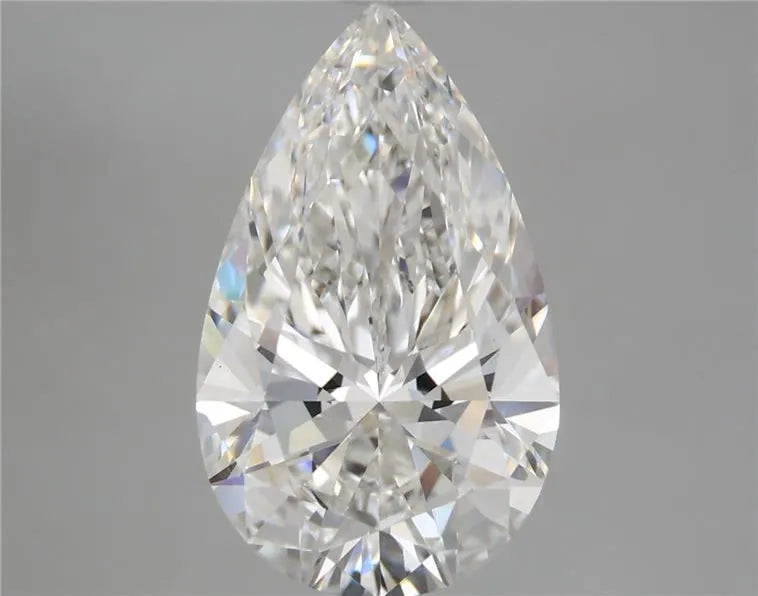 3.68ct Pear Lab Grown Diamond (Colour F, Clarity VS1, IGI Certified)