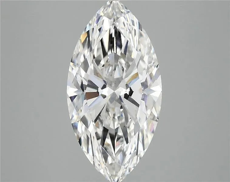 3.69ct Marquise Lab Grown Diamond (Colour E, Clarity VS1, IGI Certified)