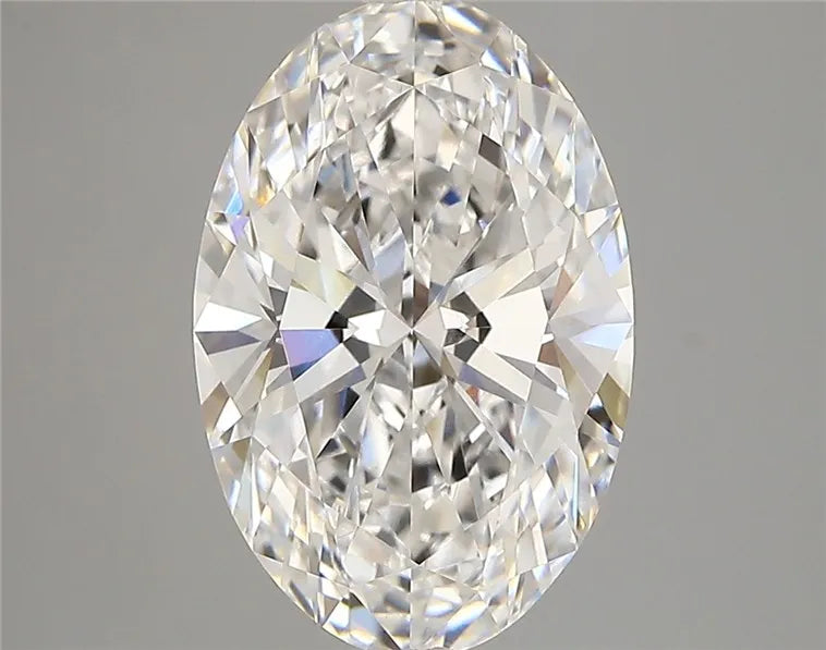3.69ct Oval Lab Grown Diamond (Colour D, Clarity VVS2, IGI Certified)