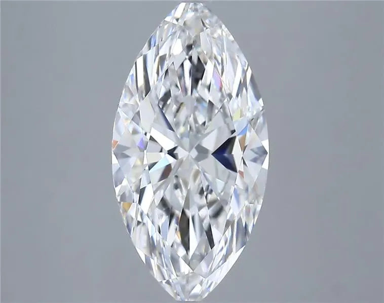 3.70ct Marquise Lab Grown Diamond (Colour D, Clarity VVS2, IGI Certified)