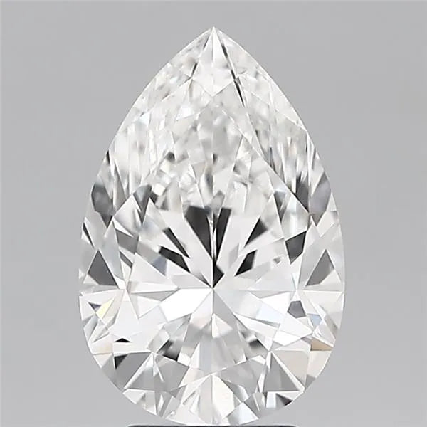 3.70ct Pear Lab Grown Diamond (Colour E, Clarity VVS2, IGI Certified)