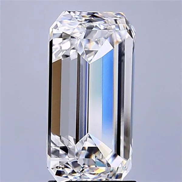 3.71ct Emerald Lab Grown Diamond (Colour E, Clarity IF, IGI Certified)