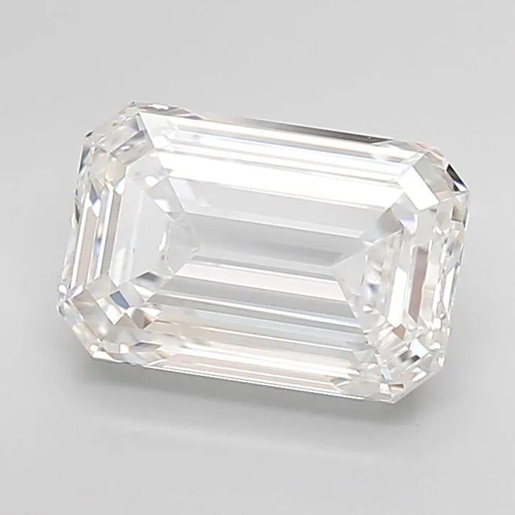 3.71ct Emerald Lab Grown Diamond (Colour E, Clarity VVS2, IGI Certified)