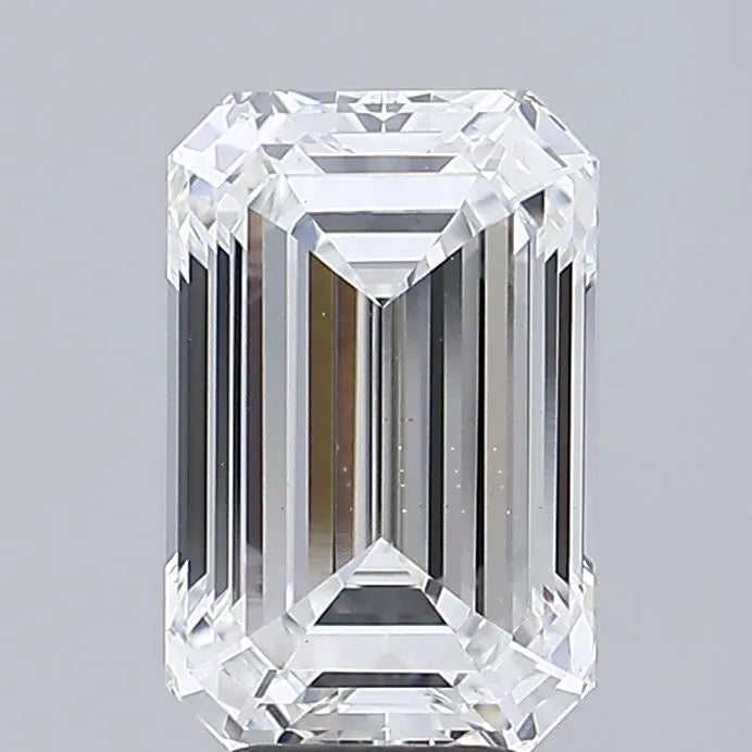 3.71ct Emerald Lab Grown Diamond (Colour F, Clarity VVS2, IGI Certified)