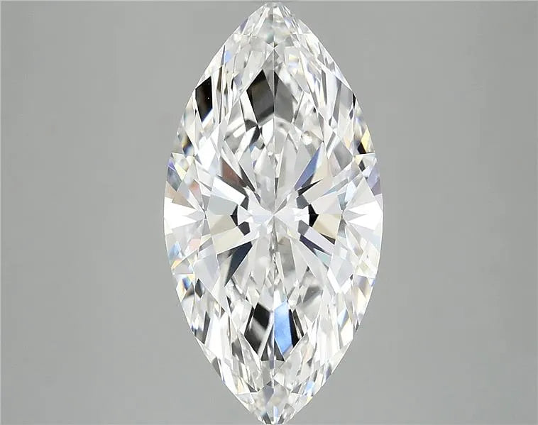 3.71ct Marquise Lab Grown Diamond (Colour F, Clarity VVS2, IGI Certified)