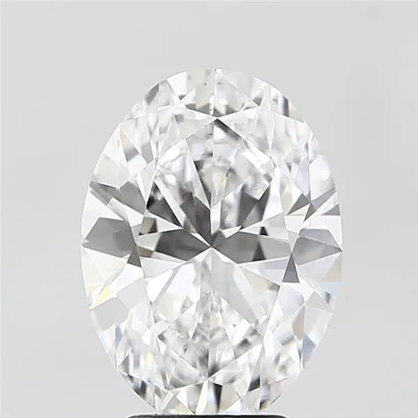 3.71ct Oval Lab Grown Diamond (Colour E, Clarity VS1, IGI Certified)