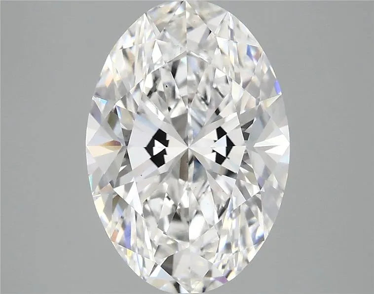 3.71ct Oval Lab Grown Diamond (Colour E, Clarity VS2, IGI Certified)