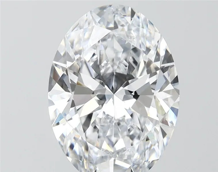3.71ct Oval Lab Grown Diamond (Colour E, Clarity VVS2, IGI Certified)