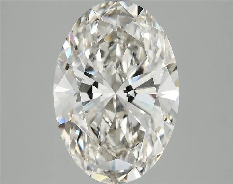 3.71ct Oval Lab Grown Diamond (Colour G, Clarity VS1, IGI Certified)