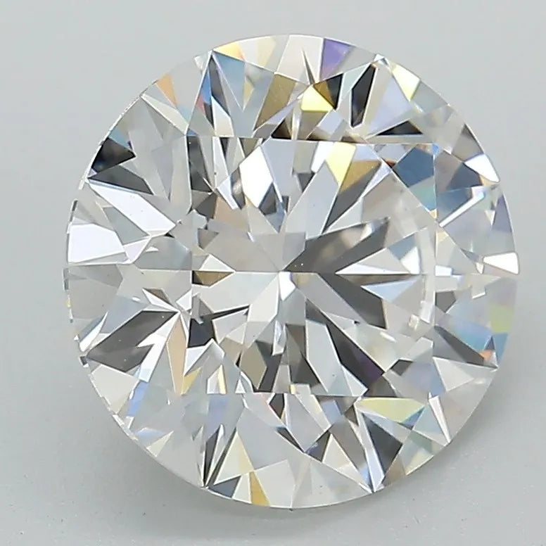 3.71ct Round Lab Grown Diamond (Colour F, Clarity VS2, Cut ID, IGI Certified)