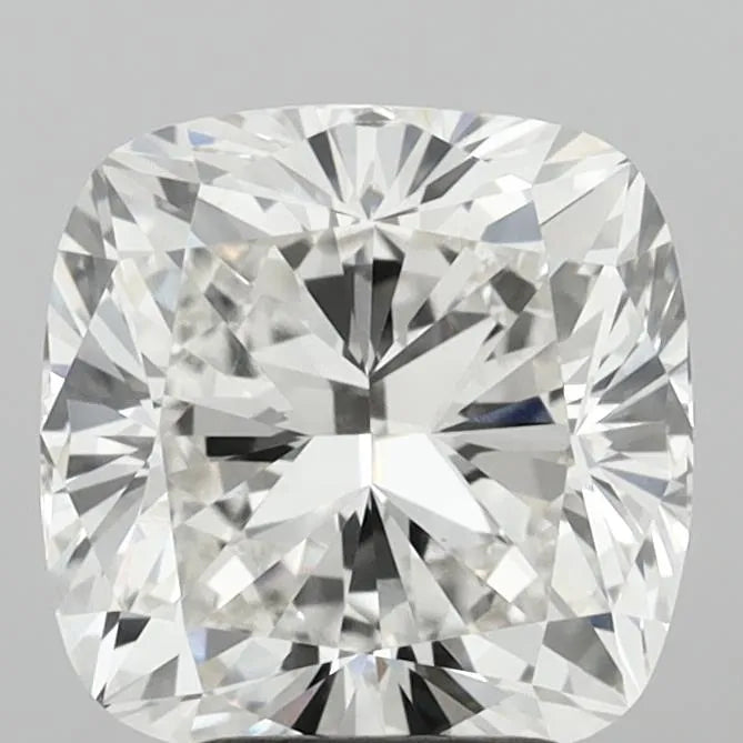 3.72ct Cushion modified Lab Grown Diamond (Colour F, Clarity VVS2, IGI Certified)