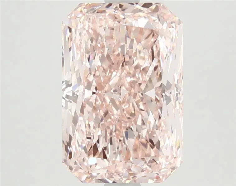 3.72ct Radiant Lab Grown Diamond (Colour Fancy Vivid Pink, Clarity VVS2, IGI Certified)