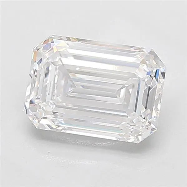 3.73ct Emerald Lab Grown Diamond (Colour D, Clarity VVS1, IGI Certified)