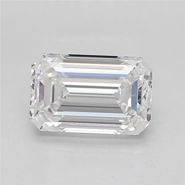 3.74ct Emerald Lab Grown Diamond (Colour D, Clarity IF, IGI Certified)