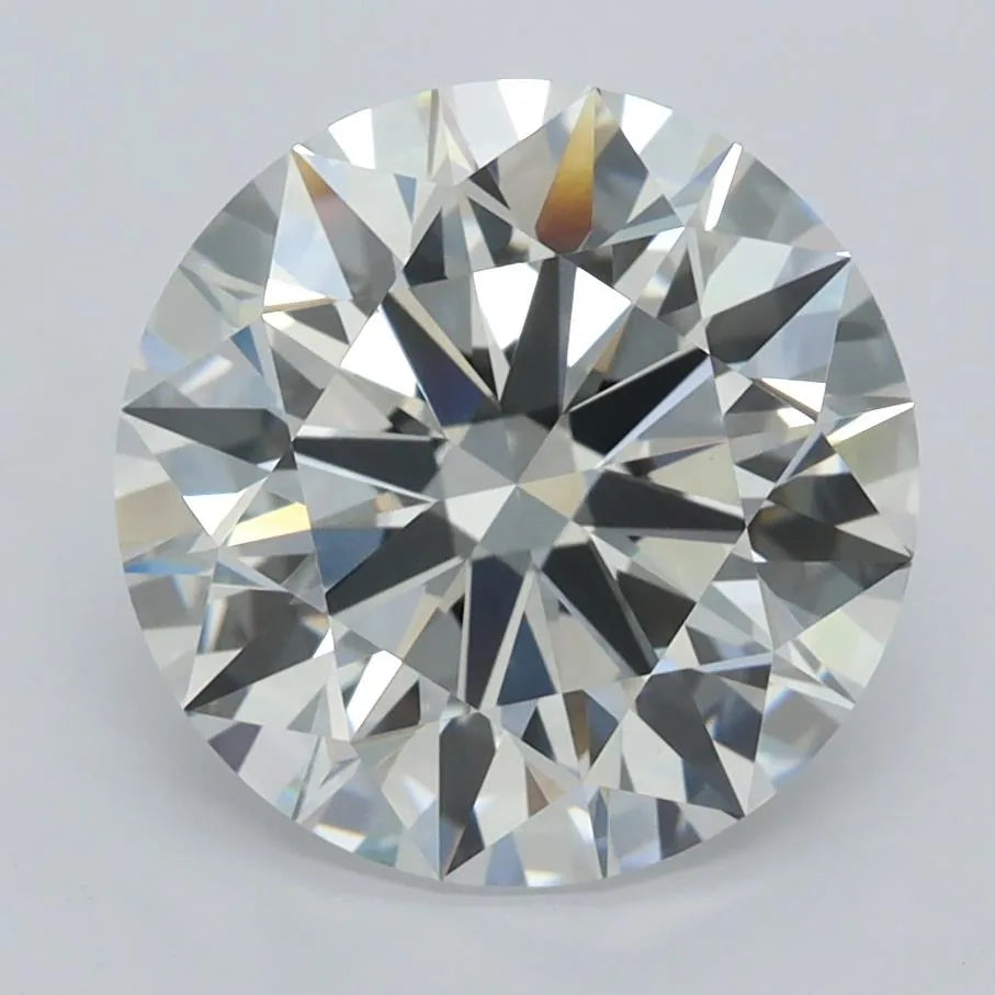 3.74ct Round Lab Grown Diamond (Colour F, Clarity VVS2, Cut EX, GCAL Certified)