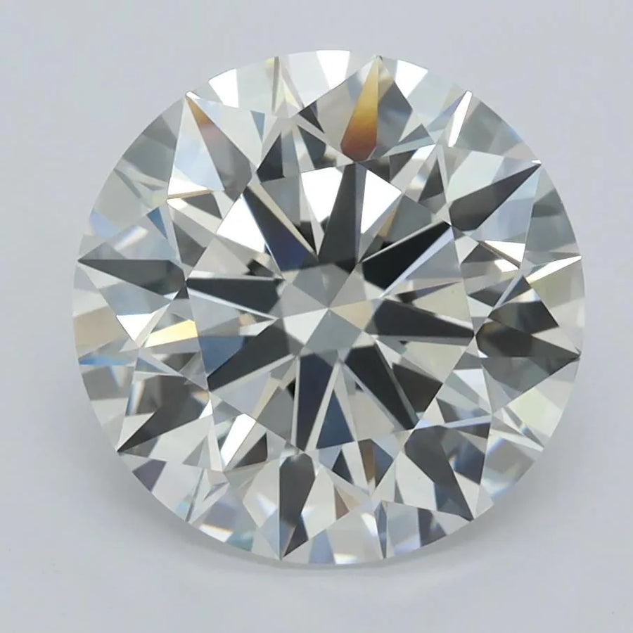 3.74ct Round Lab Grown Diamond (Colour F, Clarity VVS2, Cut EX, GCAL Certified)