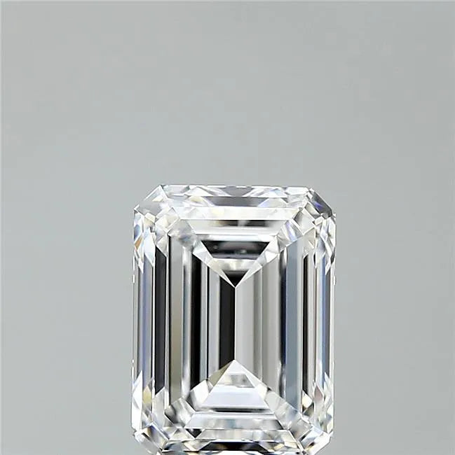 3.75ct Emerald Lab Grown Diamond (Colour D, Clarity VVS2, IGI Certified)