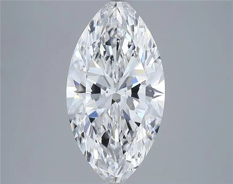 3.75ct Marquise Lab Grown Diamond (Colour D, Clarity VVS1, IGI Certified)