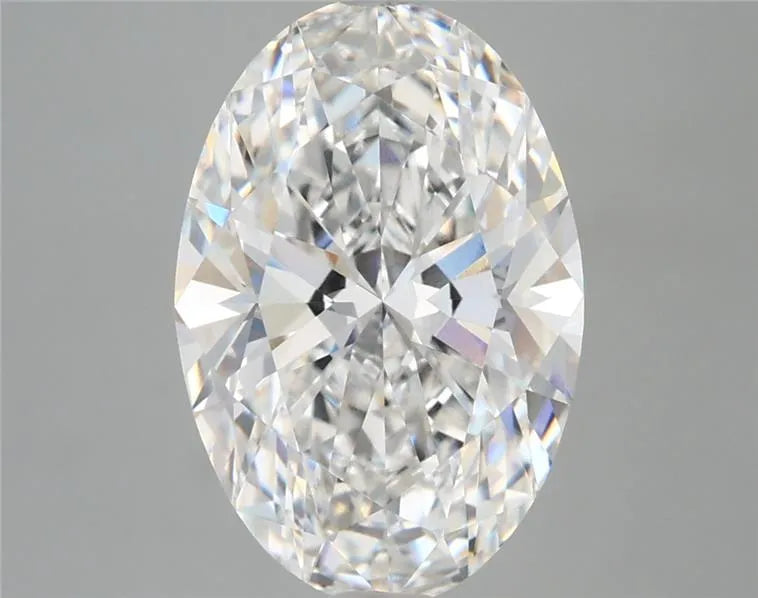 3.75ct Oval Lab Grown Diamond (Colour E, Clarity VVS1, IGI Certified)