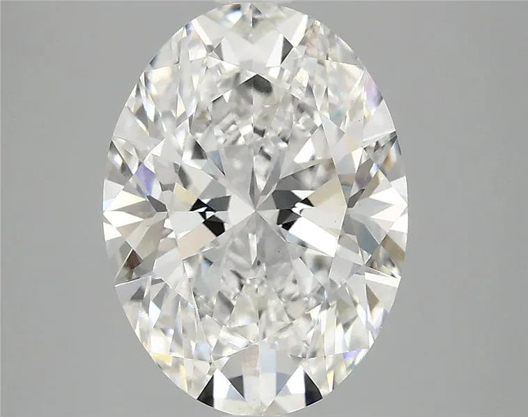 3.75ct Oval Lab Grown Diamond (Colour F, Clarity VVS2, IGI Certified)