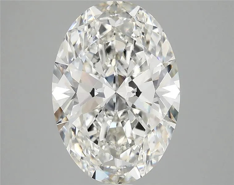 3.75ct Oval Lab Grown Diamond (Colour G, Clarity VVS2, IGI Certified)