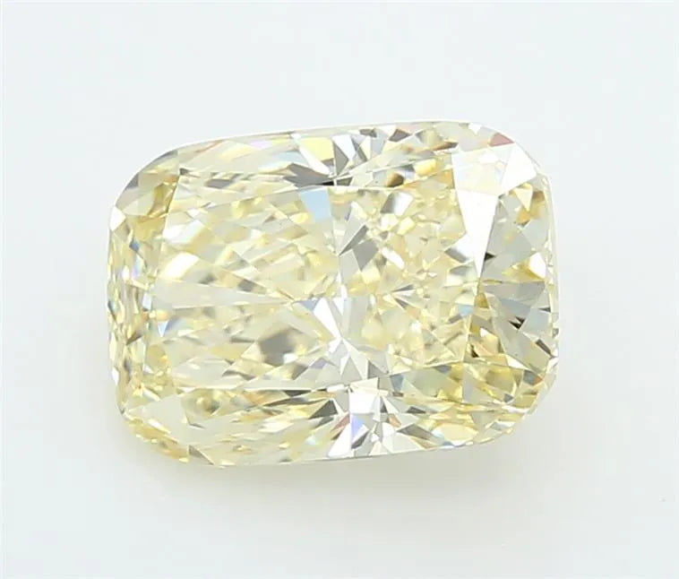 3.76ct Cushion modified Lab Grown Diamond (Colour Fancy Intense Yellow, Clarity VS1, IGI Certified)