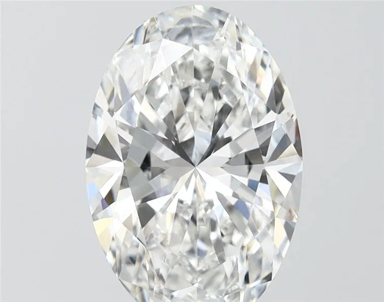 3.77ct Oval Lab Grown Diamond (Colour F, Clarity VVS2, IGI Certified)