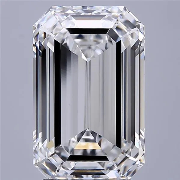 3.78ct Emerald Lab Grown Diamond (Colour E, Clarity VVS2, IGI Certified)