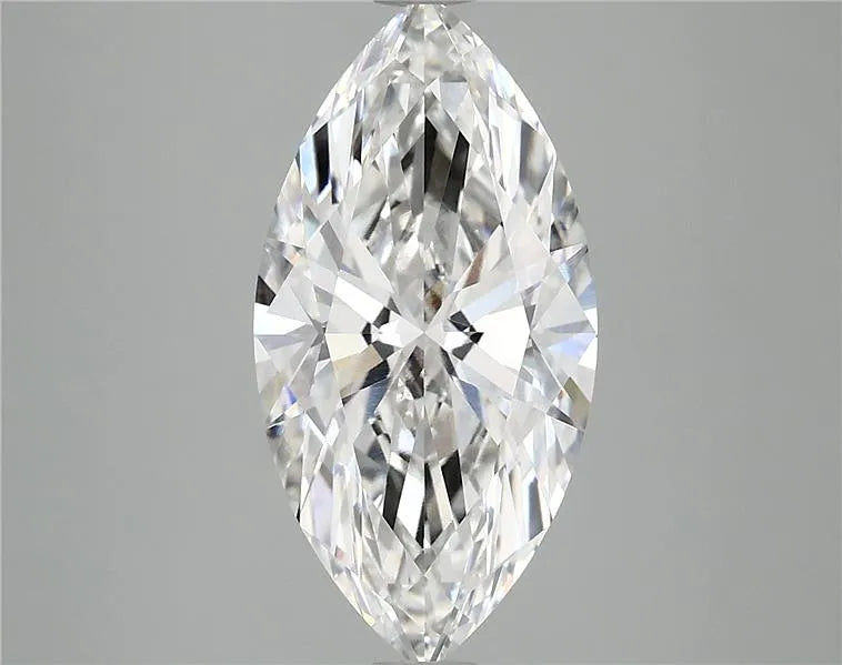 3.78ct Marquise Lab Grown Diamond (Colour F, Clarity VVS2, IGI Certified)