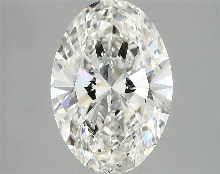 3.78ct Oval Lab Grown Diamond (Colour G, Clarity VVS2, IGI Certified)