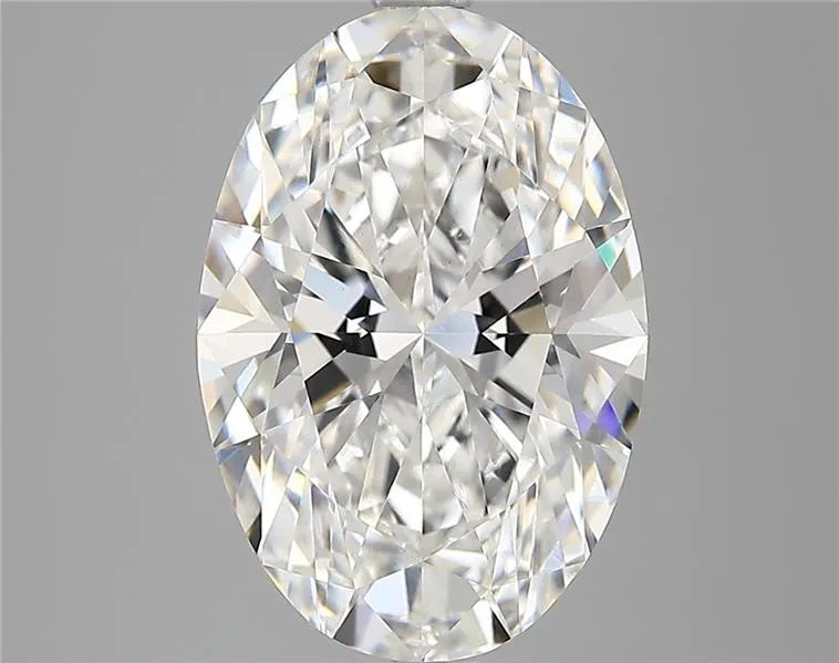 3.79ct Oval Lab Grown Diamond (Colour E, Clarity VVS2, IGI Certified)