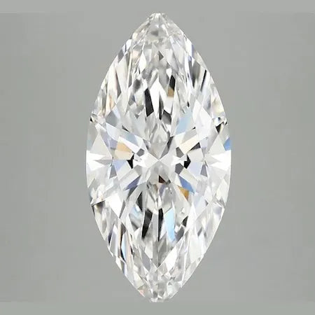 3.80ct Marquise Lab Grown Diamond (Colour E, Clarity VVS2, IGI Certified)