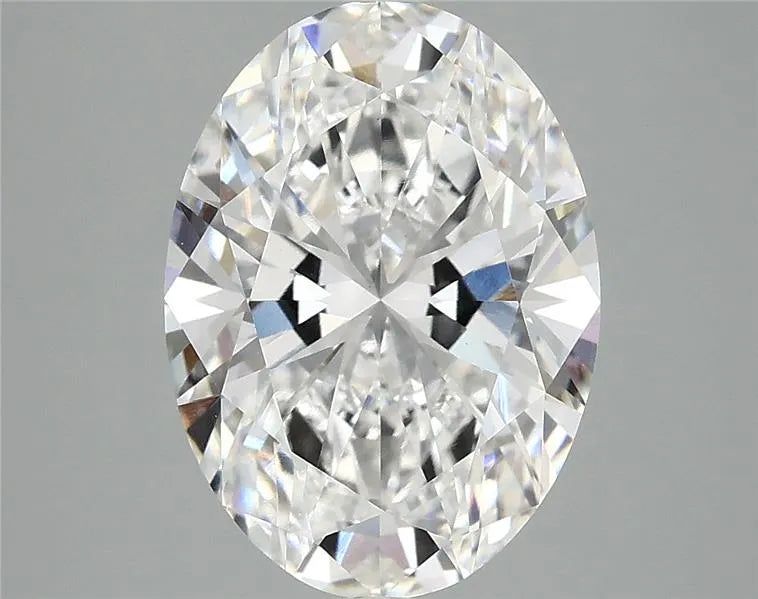 3.80ct Oval Lab Grown Diamond (Colour E, Clarity VVS2, IGI Certified)