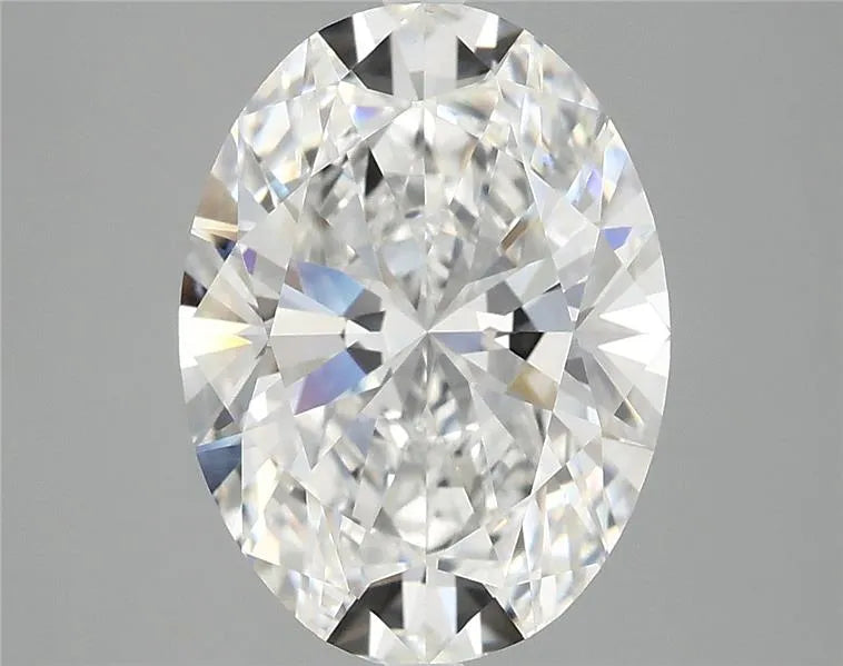 3.80ct Oval Lab Grown Diamond (Colour E, Clarity VVS2, IGI Certified)