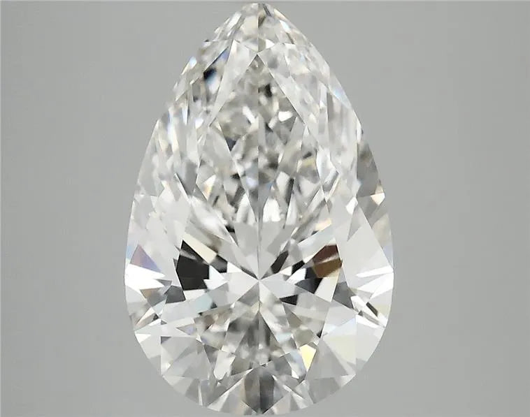 3.80ct Pear Lab Grown Diamond (Colour G, Clarity VVS2, IGI Certified)
