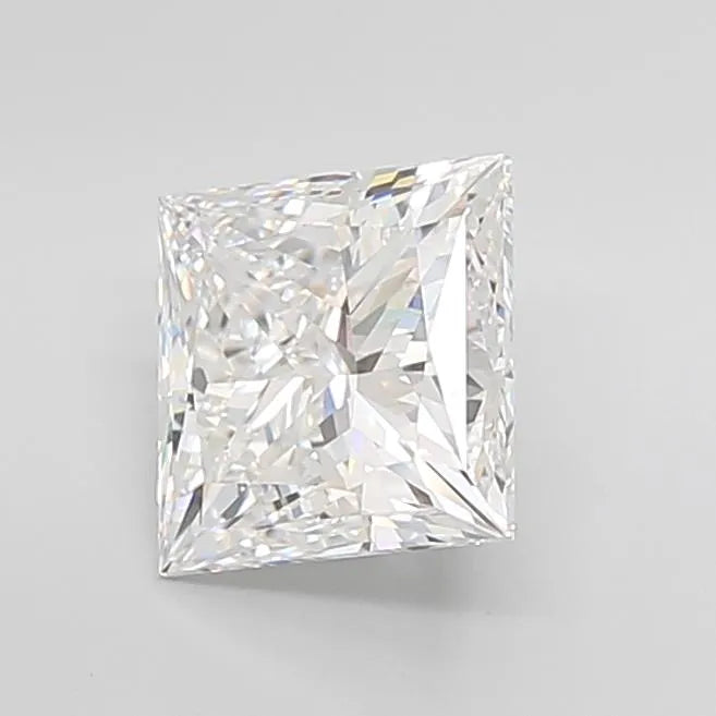 3.81ct Princess Lab Grown Diamond (Colour D, Clarity FL, IGI Certified)