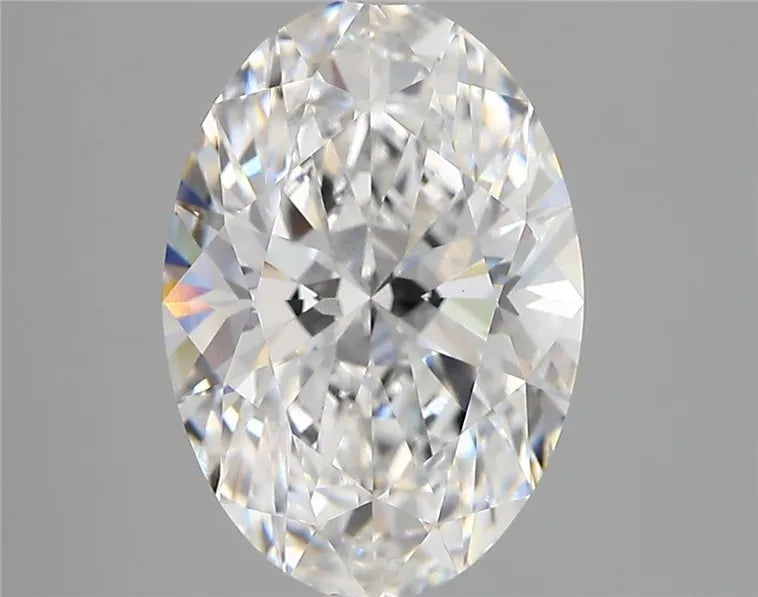 3.82ct Oval Lab Grown Diamond (Colour E, Clarity VS1, Cut EX, GIA Certified)