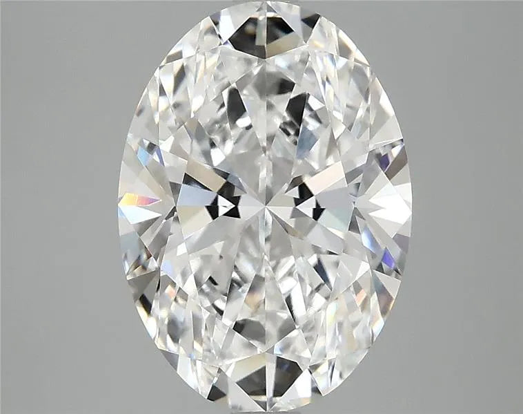 3.82ct Oval Lab Grown Diamond (Colour E, Clarity VVS2, IGI Certified)