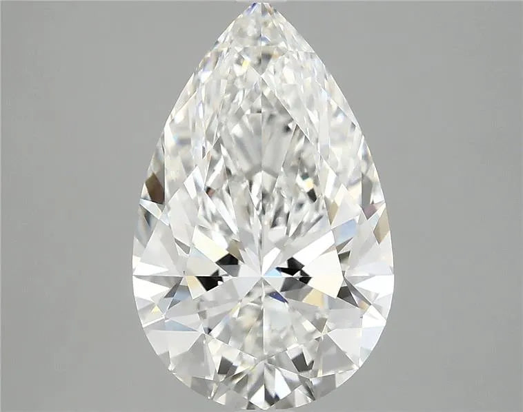 3.82ct Pear Lab Grown Diamond (Colour F, Clarity VVS2, IGI Certified)